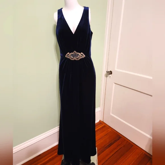david meister dress David Meister Dress Womens 6 Black Ruched Midi Sheath Long Sleeve Asymmetrical